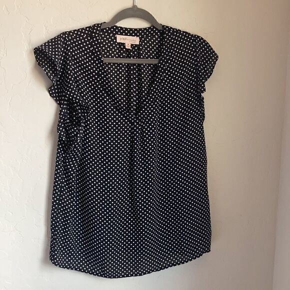 Philosophy Polka dot blouse  - Picture 1 of 10